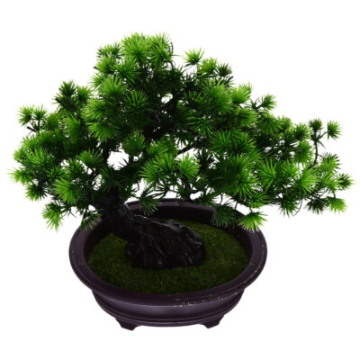 Faux Potted Plant Artificial Bonsai Juniper Tree Artificial Succulents Plant