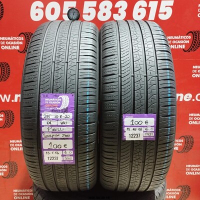 2x PIRELLI SCORPION ZERO JLR 235/50 R20 104WXL Ganzjahresreifen 6/6 mm