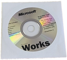 FACTORY SEALED Microsoft Works 7.0 New Old Stock HP Original Include