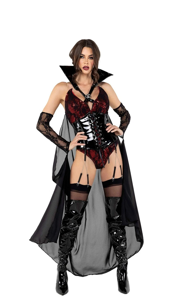 Roma Sexy Playboy Vampire Black & Red Costume PB115 | eBay