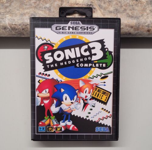 Sonic 3 Complete for Sega Genesis with case