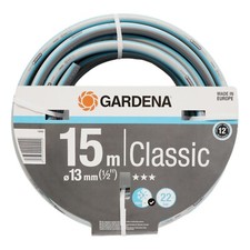 NEW Gardena Garden Watering & Hose Pipe Fittings - Classic Hose Pipe 13mm / 15m