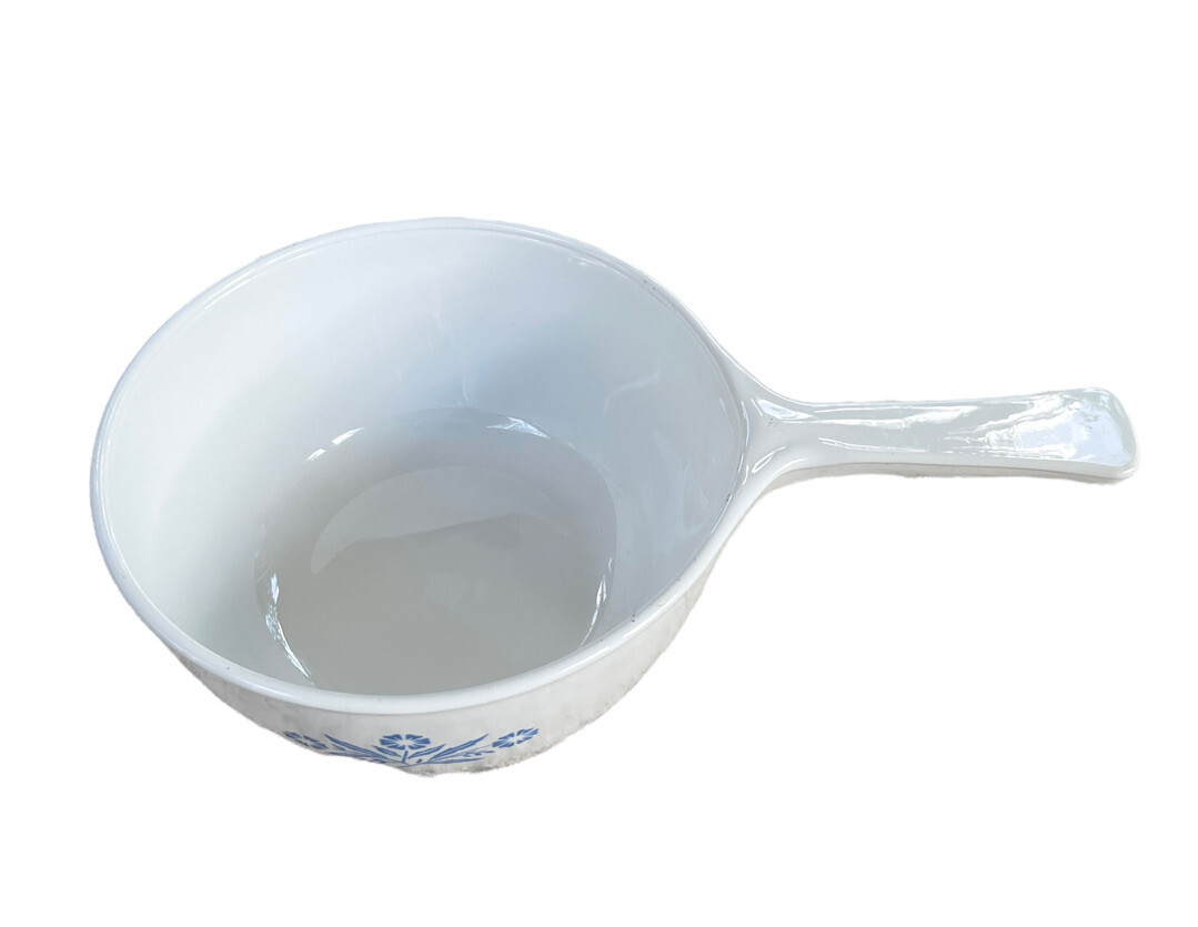 未使用品 CorningWare 2.5リットル 輸入品 パイロセラム USA製 Vintage Corning Ware - Blue Cornflower - 2 1/2 Cup Sauce Pan