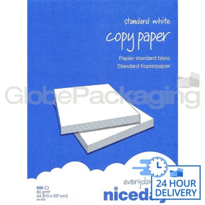 10 REAMS (5000 SHEETS) OF A4 PRINTER COPIER PAPER 80gsm