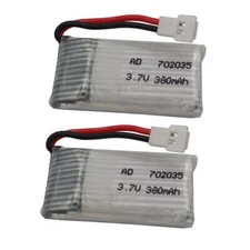 2pcs 3.7V 20C 380mAh 702035 Li-po battery For Syma X5C-1 X8tw X5SW part Drone RC