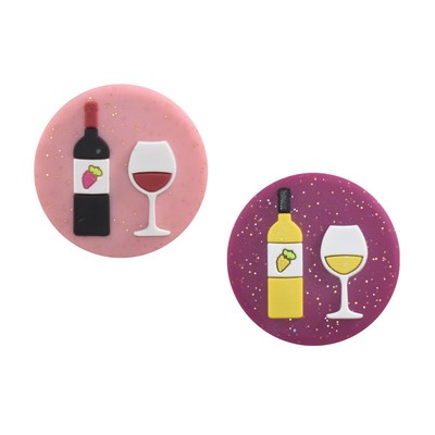 2-Sided Oversized Wine Tennis Dampener from Racket Expressions ( 2 Pack)
