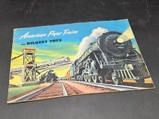 1952 American Flyer Trains and Gilbert Toys