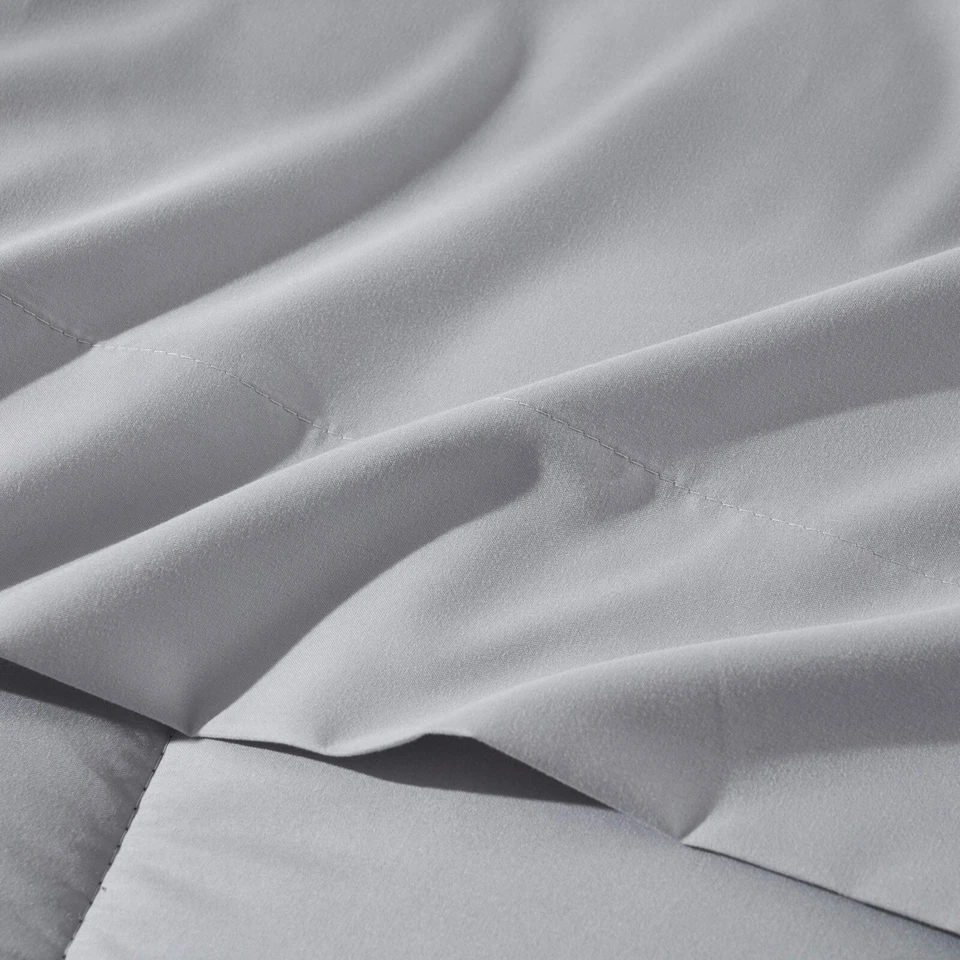 Cama reversible en bolsa de 7 piezas, juego de edredón de microfibra, ligero y transpirable Foto 3 de 4