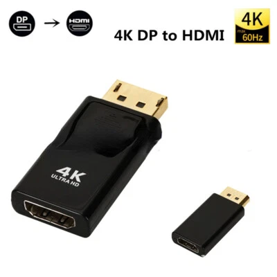 ADATTATORE CONVERTITORE VIDEO DA DISPLAY PORT DP A TO HDMI 4K unidirezionale