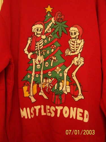Christmas MISTLESTONED SWEATSHIRT & LET'S GET LIT SWEATPANTS" Size Extra Large - 第 2/6 張圖片