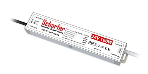 AstraLED - Scharfer - Trasformatore Alimentatore Led Power Supply 24V 18W (j2t)