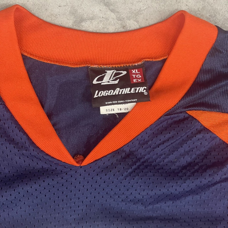 VTG 90s Logo Athletic Terrell Davis 30 Denver Broncos NFL Jersey Youth