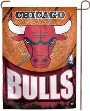 NBA04-108LSRA Heavy Duty1 1 x15 CHICAGO BULLS GARDEN FLAG no pole 