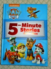 NICKELODEON PAW PATROL 5 MINUTE STORIES KIDS HARDCOVER STORYBOOK BOOK NEW