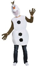 DISFRAZ DISNEY FROZEN OLAF DELUXE Halloween Adulto Muñeco de Nieve Disfraz 2XLarge 50-52