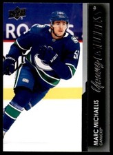 Marc Michaelis 2021-22 Upper Deck Young Guns RC #235 Vancouver Canucks