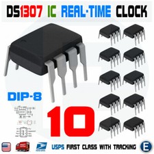 10PCS DS1307 DS1307N DIP-8 RTC SERIAL 512K I2C Real-Time Clock DIP8 IC