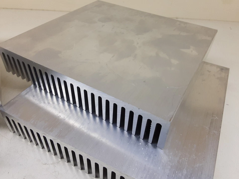 Dissipatore di calore Fischer SK58 150x27 150 lungo nuovo avanzi dissipatore a filo 4 pezzi - Immagine 3 di 4