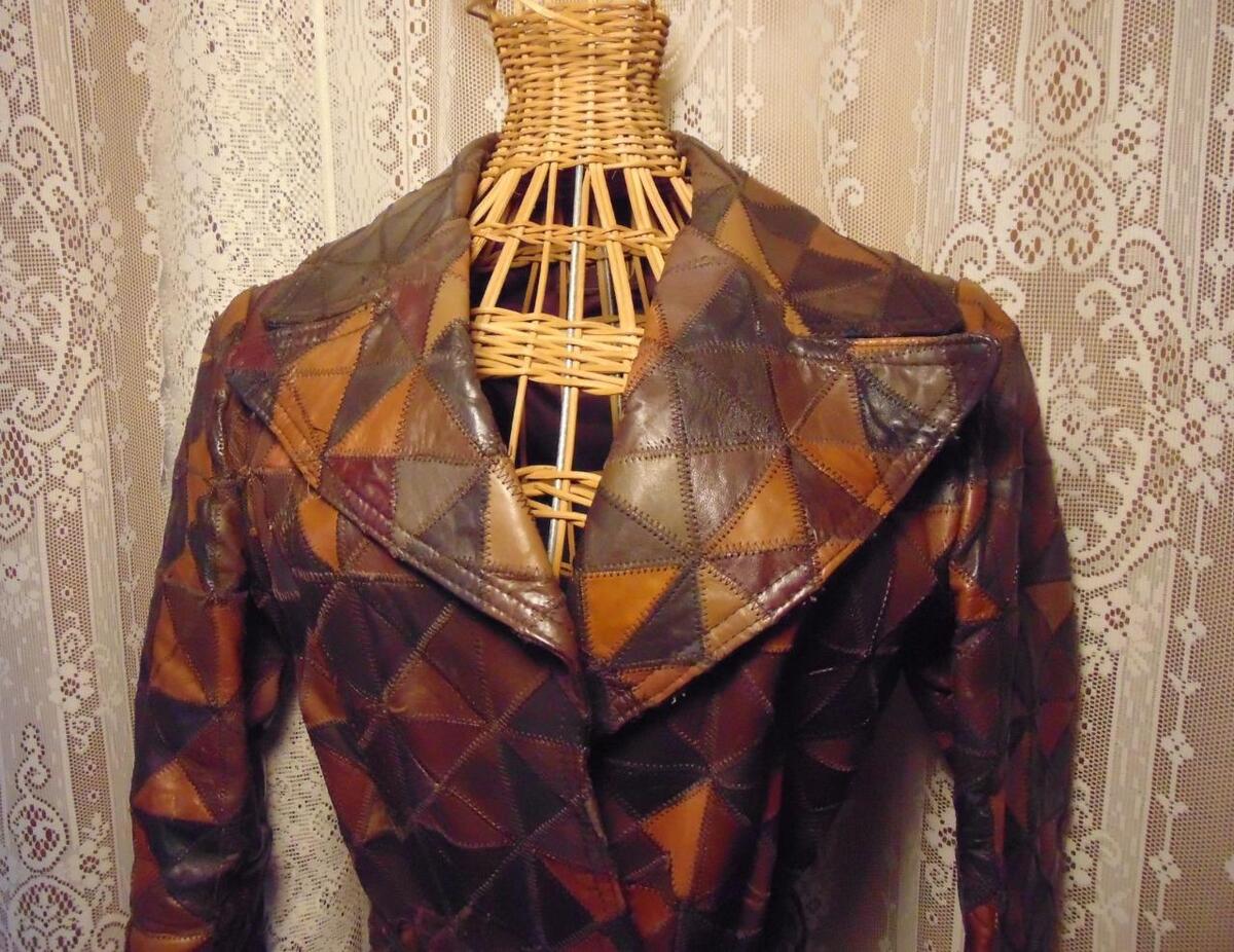 VTG 70s Split End LTD Leather Patchwork Belted Coat SM | eBay VTG 70s Split End LTD Leather Patchwork Belted Coat SM | eBay