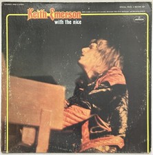 Keith Emerson With The Nice 1973 2 LP Vinyl Album SRM 2 6500 Ultrasonic Cleaned