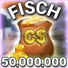 🐟 FISCH | 50,000,000 C$ Coins ⚡FASTEST DELIVERY⚡ fish/cs/relic/rare