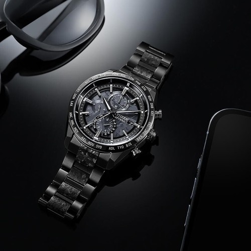 CITIZEN ATTESA AT8287-62E HAKUTO-R ACT Line Titanium Men's Watch Japan - Picture 15 of 15