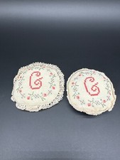 Vintage Hand Embroidered G Dresser Miniature ...