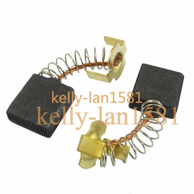 2 Pcs 43/64'' X 45/64'' X 7/25'' Motor Carbon Brushes for   Drill #D3*