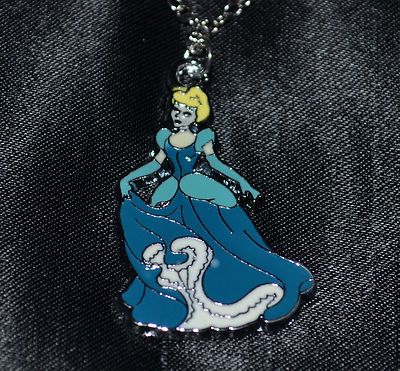 Cinderella Princess Girls Necklaces Jewelry Pendants Trinkets Wearing Ball  Gown