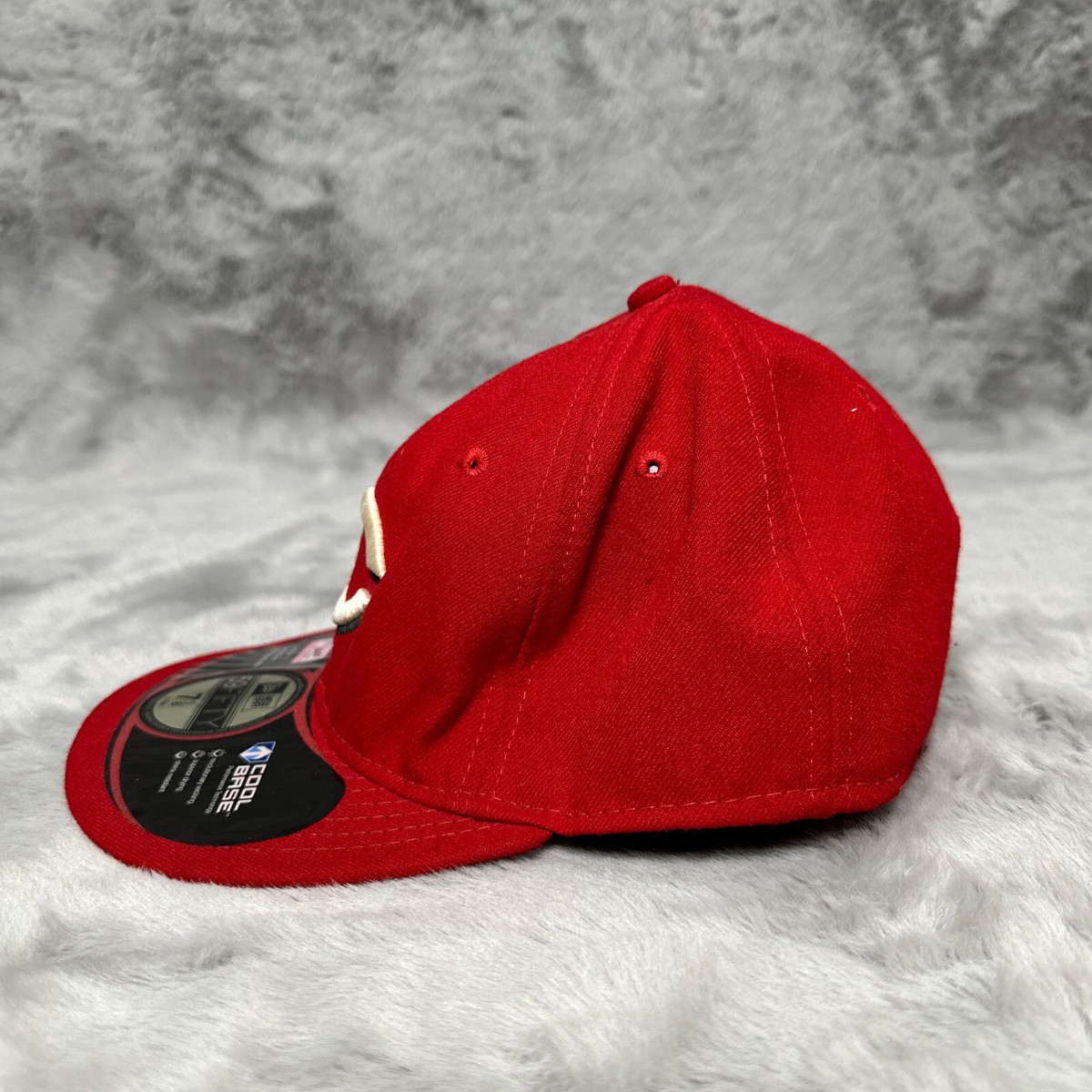 Casquette New Era 59fifty Cincinnati Reds – 7 1/8, Or/rouge, Ajustée, Neuve