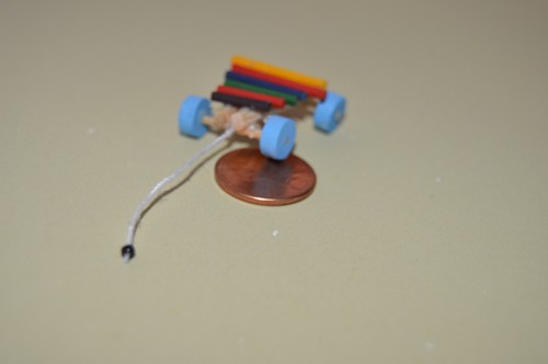 Miniature Xylophone in 1:12 doll scale - Picture 8 of 12