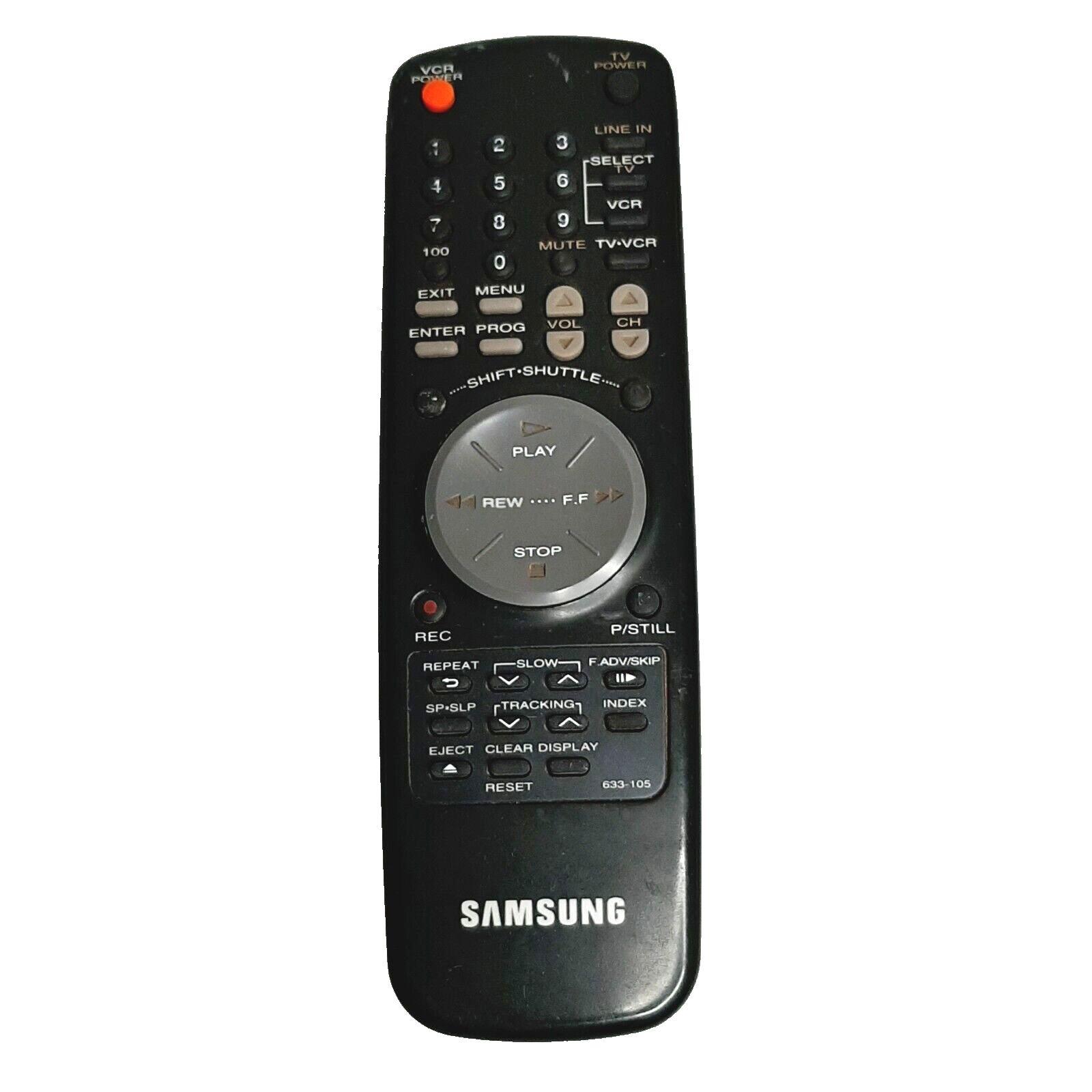 Samsung NR-3346 Original Remote Control 64043-0166-00 Tested & Clean