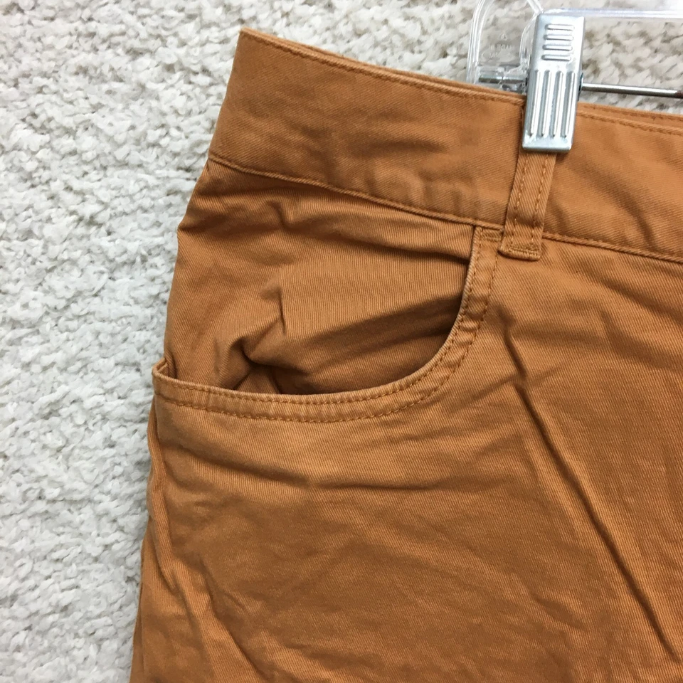 Columbia Pants 20W Womens Brown Plus Chino Stretch Flat Front Pocket Modern Fit - Image 4 of 4