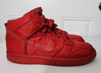 Size 12 - Nike Dunk Vandal High Red 2008 Release 