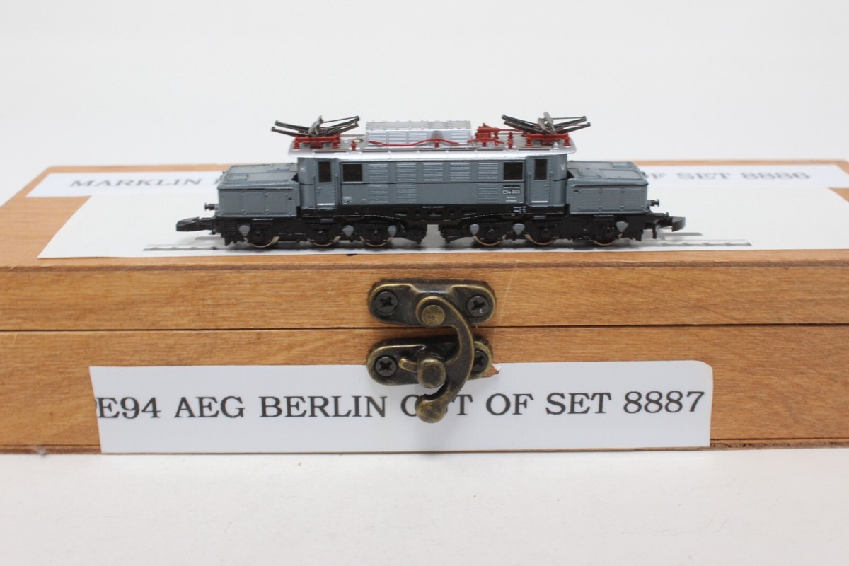 Z Scale Marklin E94 5 Pole Motor Crocodile Berlin Out Of Set 8886
