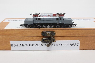 Z Scale Marklin E94 5 Pole Motor Crocodile Berlin Out Of Set 8886