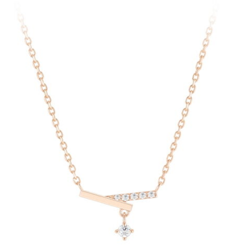 Silver 925 Rose Gold Cubic Zirconia 