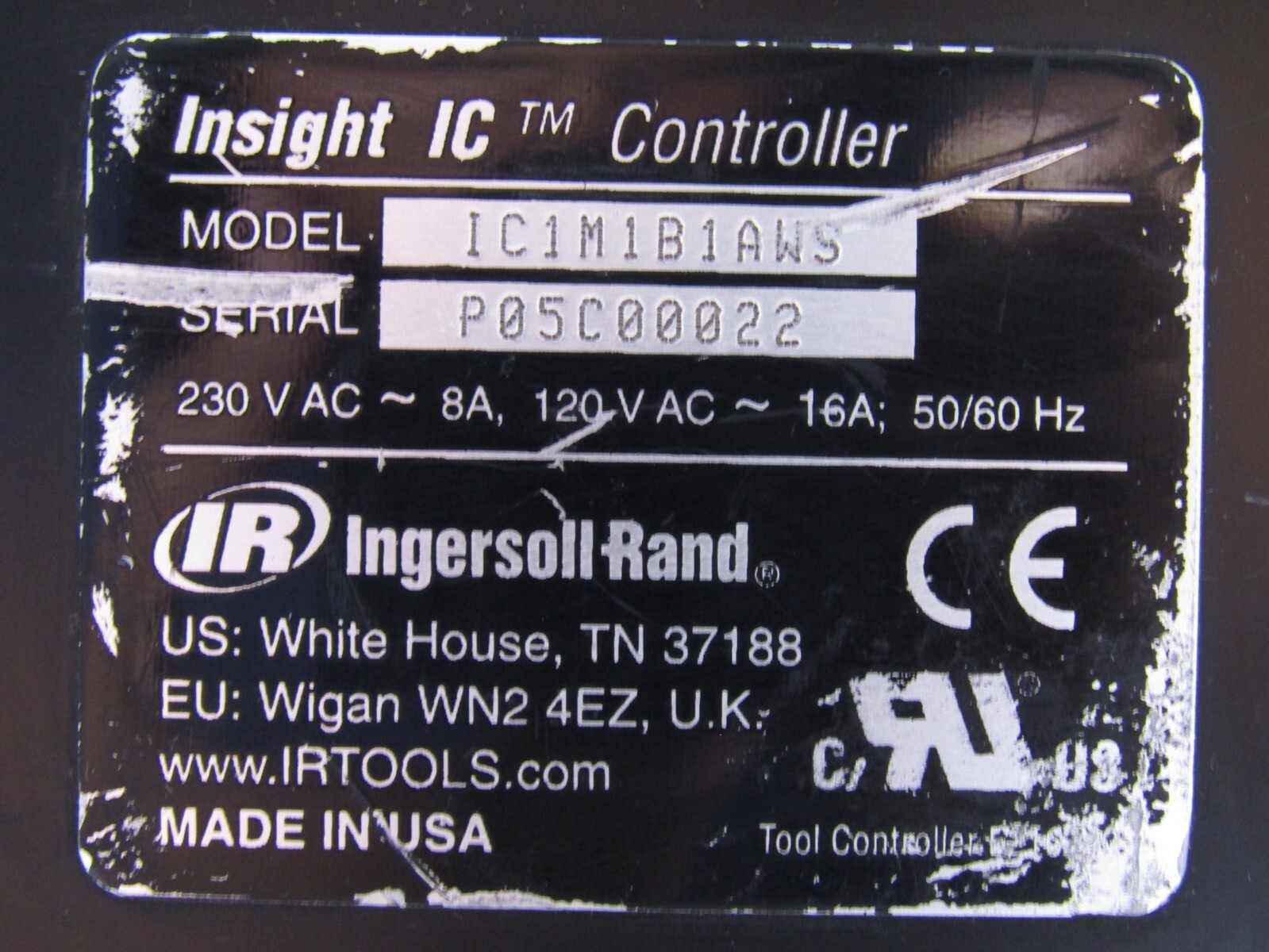 INGERSOLL RAND IC1M1B1AWS INSIGHT ICM CONTROLLER eBay