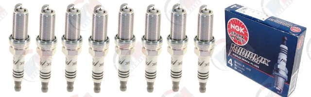 NGK "IRIDIUM IX" Spark Plugs Set of 8 for 2007-2019 TUNDRA Supercharger