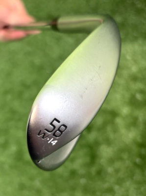 PING S159 58 14 Lob Wedge Golf Club W Grind USED Right Steel 35.25