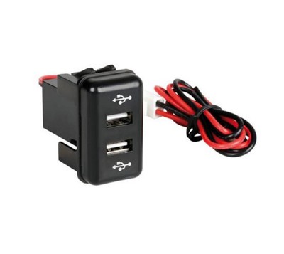 Presa doppia USB 12V per barca | Da incasso impermeabile