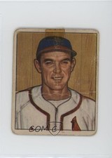 1950 Bowman Nippy Jones (No Copyright; Vernal on Card) #238 Rookie RC 0z0n. rookie card picture