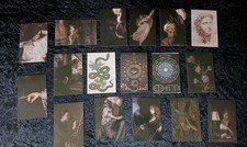 Postkarten Wandcollage Gothic Antic Düster 
