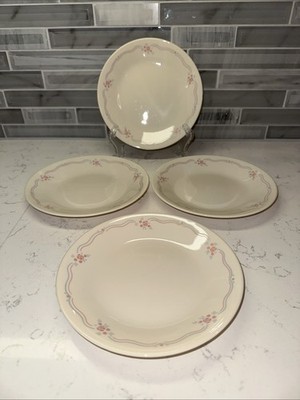Corelle by Corning  English Breakfast  Bread/Dessert 6.75  Plates~Set of  4~USA