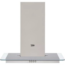 Beko HCF61620X Built In 60cm 3 Speeds Chimney Cooker Hood Glass Stainless NEW