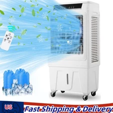 3500 CFM Evaporative Air Cooler 10.3 Gallon Swamp Cooler with Remote Control