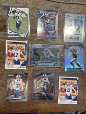 2021 Prizm Josh Allen All Out Silver Prizm No Huddle #2 Bills Mint & More