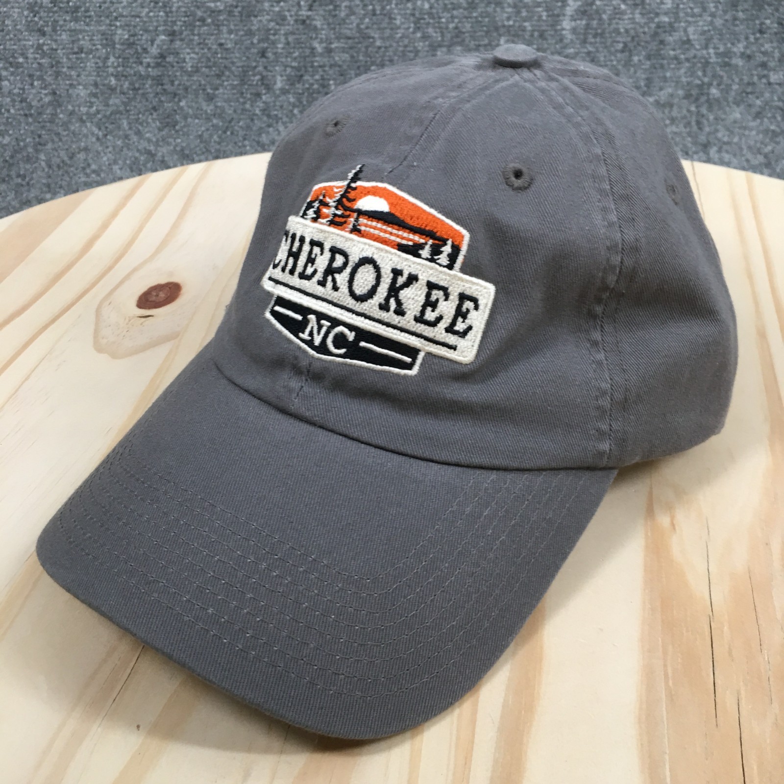 Cherokee Fahrenheit Baseball Cap Unisex Gray OS Adjustable E