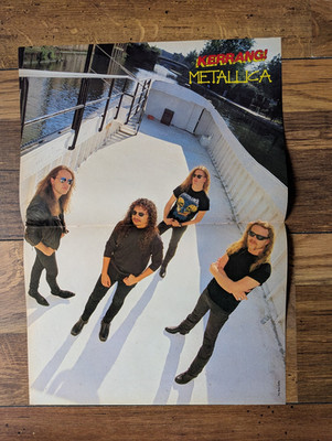 Metallica/The Scream Kerrang! Double-Sided Poster