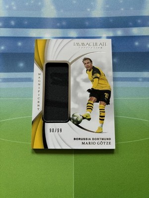 2018-19 Panini Immaculate Relic Mario Götze /99 Borussia Dortmund c